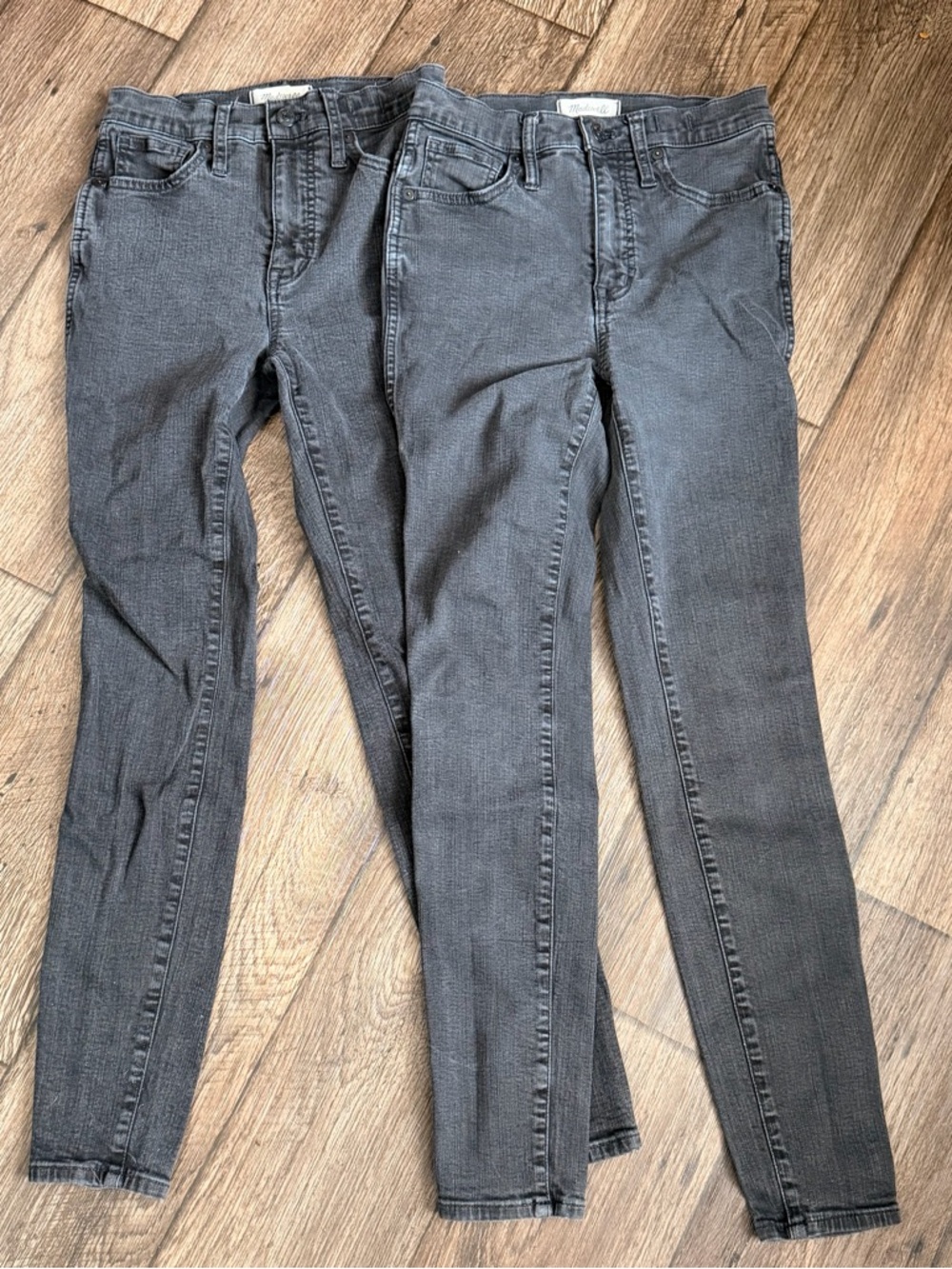 Madewell 10” High rise skinny jeans bundle